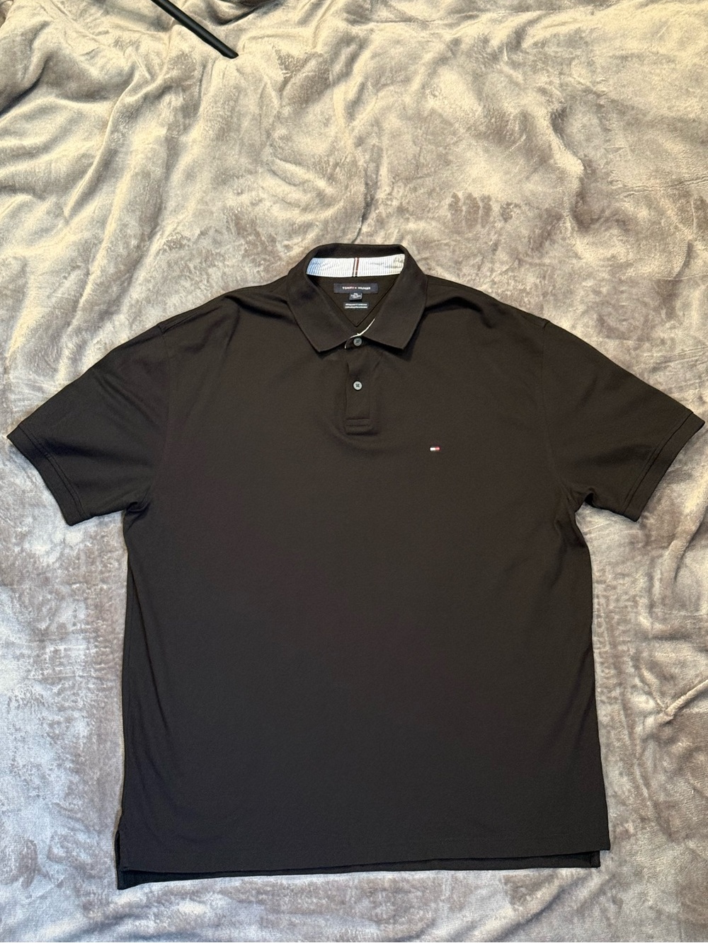 Tommy Hilfiger Men’s Black Polo Shirt XXL